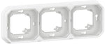 Рамка ТРОЙНА за скрит монтаж цвят Бял IP55 Plexo New Legrand, LEGRAND, 69698L