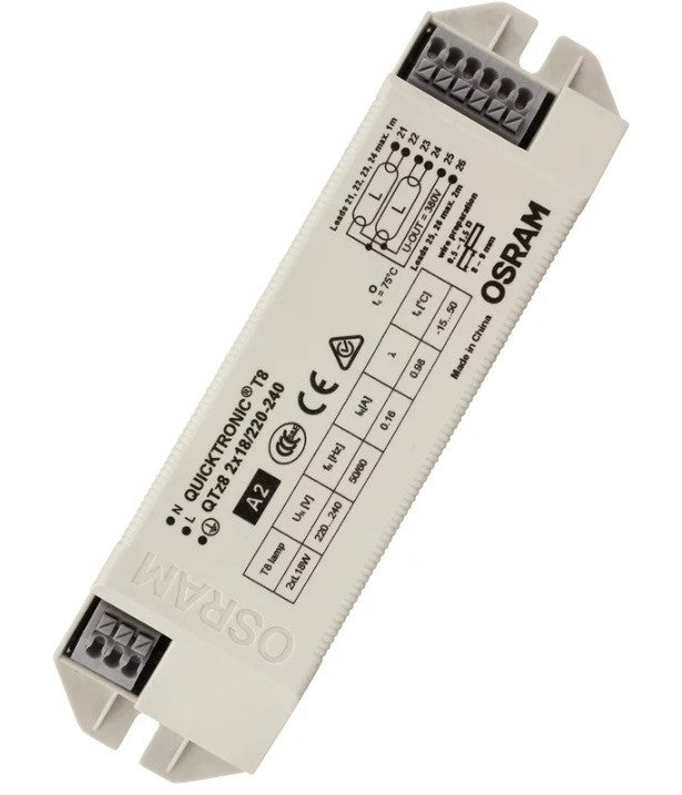 СТАРТЕР ЗА ЛУМИНИСЦЕНТНИ ЛАМПИ T8 QTZ8 2X18/220-240 LEDVANCE