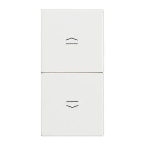 ЕДНОМОДУЛЕН БУТОН ЗА ЩОРИ CLASSIA LEGRAND - БЯЛ