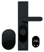 Брава за врата черна LOQED Touch Smart Lock 2S - 073916, SHELLY, LOQED Touch Smart Lock 2S B