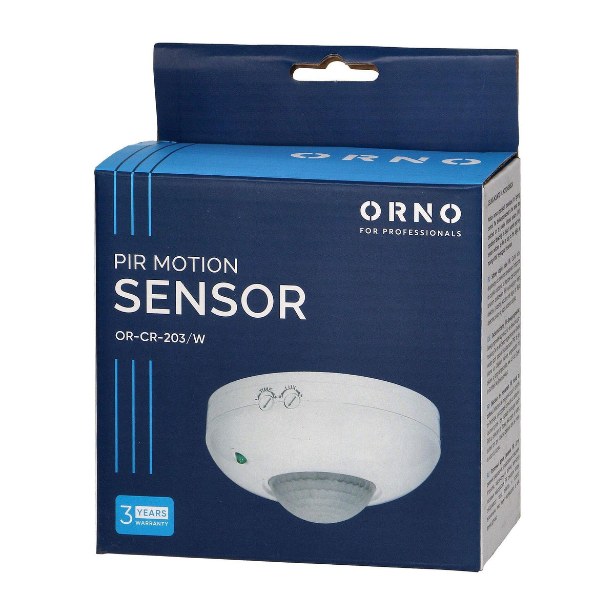 ORNO - Детектор PIR открито на таван 360° - OR-CR-203/W