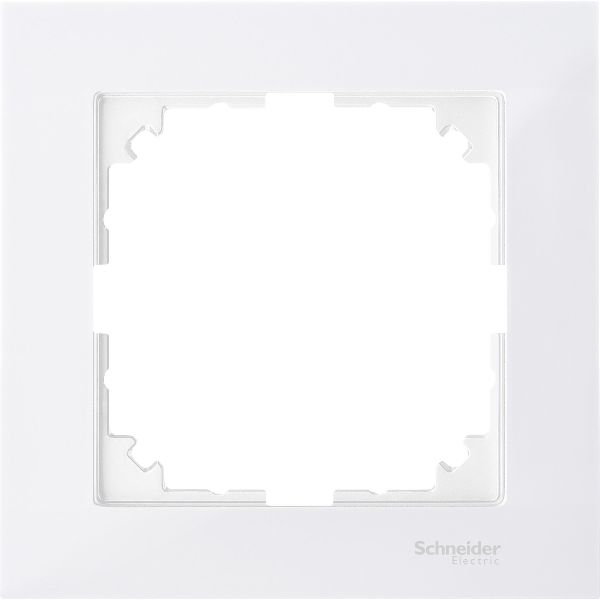Рамка 1х цвят Полярно бял, M-Pure System M  Merten SE, SCHNEIDER ELECTRIC, MTN4010-3619