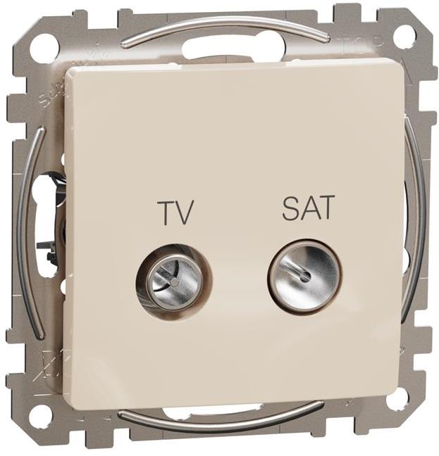 Розетка TV+SAT цвят Крем Sedna SE, SCHNEIDER ELECTRIC, SDD112471S