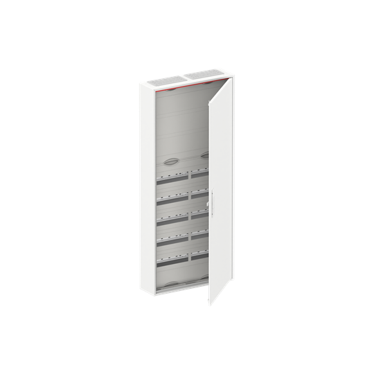 Табло за открит монтаж ComfortLine 8х24мод. CA28K с плътна метална врата IP44 и Н и РЕ клеми ABB, 2CPX052293R9999