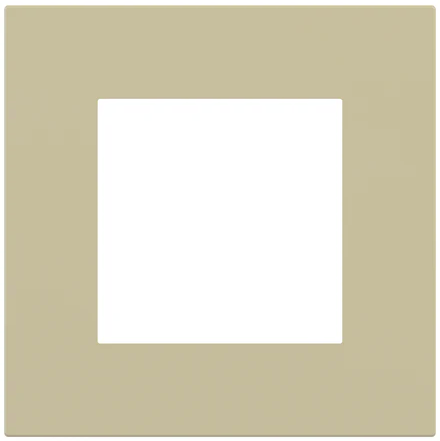 Рамка 1х 55x55 Surface Linea71/20Venti Fenix Beige Luxor EKINEX, EK-SQG-FBL