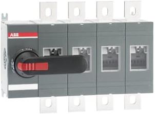 Разединител OT630E04P 630А 4P I-0 с ръкохватка ABB, 1SCA022719R2030