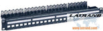 Панел 19" 1U 24x RJ45 с метален аранжор празен Linkeo Legrand - 632850