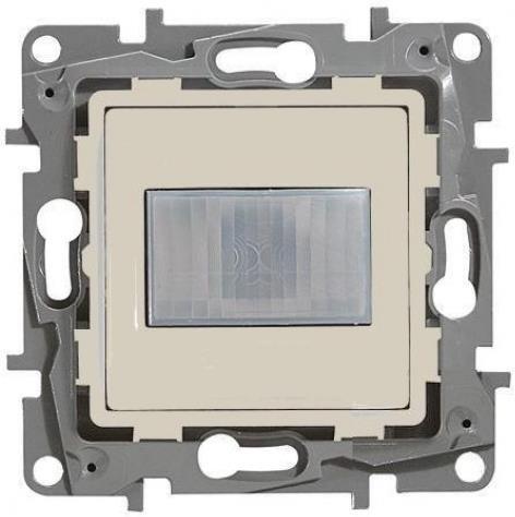 Датчик за движение PIR, 120°, обхват 8m @ h=1.2m, LED ≤ 100W, без неутрала, цвят крем Niloe Legrand, LEGRAND, 764683A