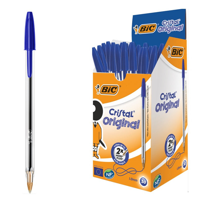 ХИМИКАЛ CRISTAL MEDIUM СИН 50 BIC