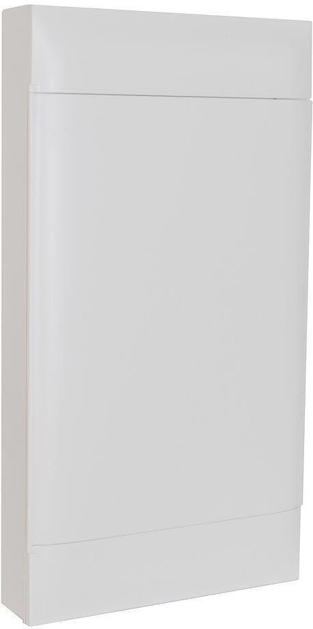 137209 Табло за открит монтаж, 72 (4x18) модула, бяла врата, PE+N шини, Practibox S, Legrand