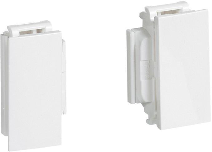 Съединител (2 бр.) за капак 45мм БЯЛ Soluclip DLP Legrand, LEGRAND, 75690