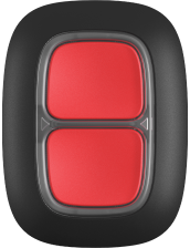 Паник бутон IP55, черен, DoubleButton Ajax, AJAX, 38102.79.BL1