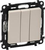Троен ключ цвят крем Valena Life Legrand, LEGRAND, 752203