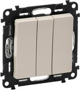 Троен ключ цвят крем Valena Life Legrand, LEGRAND, 752203