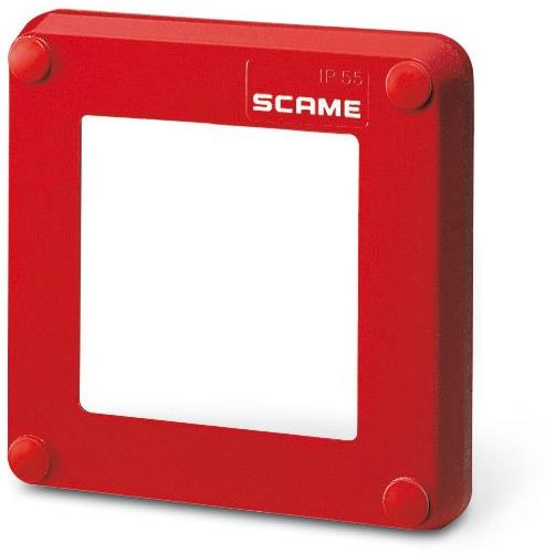 Резервно стъкло за авариен бутон с чукче Scame, SCAME, 676.10101