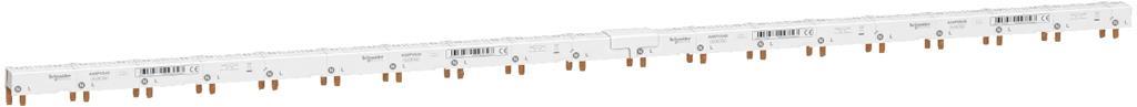 Захранващ гребен Acti 9 1P+N 12мм2 80A 18 прекъсвача NL+Aux+Vigi SE, SCHNEIDER ELECTRIC НИСКО НАПРЕЖЕНИЕ, A9XPV648