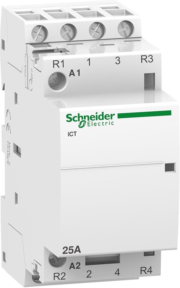 Модулен контактор Acti 9 iCT 25A 2NO-2NC 230…240Vac 2 мод. SE, SCHNEIDER ELECTRIC НИСКО НАПРЕЖЕНИЕ, A9C20838