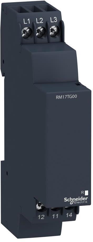 Реле за контрол на фази 3P 650ms 208...480Vac 1CO SE, SCHNEIDER ELECTRIC НИСКО НАПРЕЖЕНИЕ, RM17TG00
