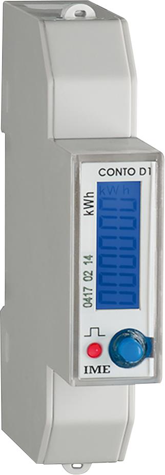 Монофазен мерител за ДИРЕКТНО мерене на ел. енергия Conto D1, Modbus, за DIN монтаж 1 мод, 32A, IME, LEGRAND НИСКО НАПРЕЖЕНИЕ, CE11165A4