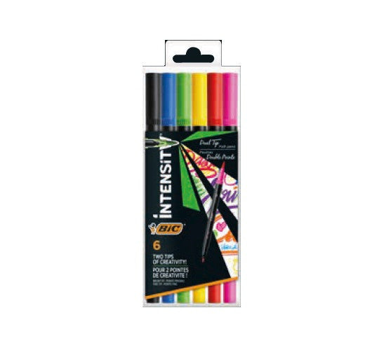 ФЛУМАСТЕРИ С ДВОЕН ВРЪХ 6 BIC