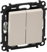 Сериен девиаторен ключ цвят крем Valena Life Legrand, LEGRAND, 752208
