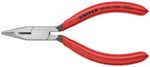 Клещи резачки с остър връх, червена ръкохватка 125мм, Knipex - K2501125