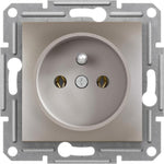 Контакт френски стандарт 16A цвят Бронз Asfora SE, SCHNEIDER ELECTRIC, EPH2800169