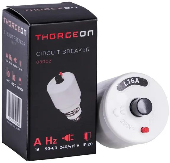 Автоматичен предпазител винтов E27 16A THORGEON /до изчерпване/