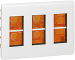 Моноблок 3x4 мод. за вграден монтаж цвят бял Mosaic NEW Legrand, LEGRAND, 78873L