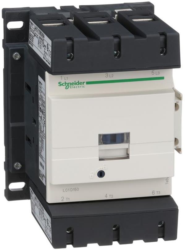 Контактор TeSys D 3P 75kW (150A AC-3) 1NO-1NC 240V 50/60Hz SE, SCHNEIDER ELECTRIC НИСКО НАПРЕЖЕНИЕ, LC1D150U7
