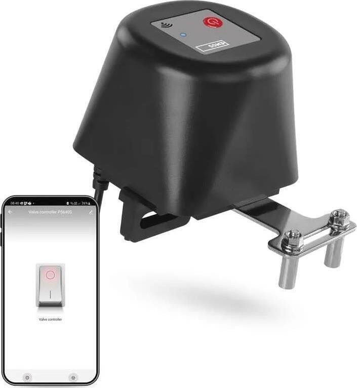 Задвижване за спирателен кран с батерия ZigBee GoSmart EMOS