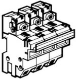 Разединител стопяем предпазител 3P 22X58 mm 6мод. Legrand, LEGRAND НИСКО НАПРЕЖЕНИЕ, 21604