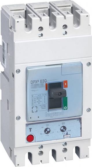Автомат DPX3 630 TM 3P 630A 36кA регулируем (In x 0.8...1) Legrand, LEGRAND НИСКО НАПРЕЖЕНИЕ, 422004
