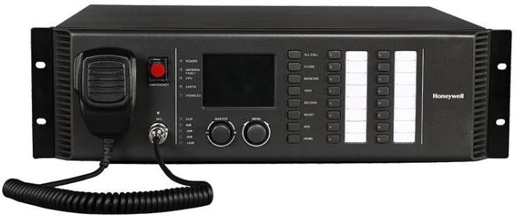 Контролер с усилвател 500W, 3U 8 зони, Intevio Honeywell, HONEYWELL, RK-MCU