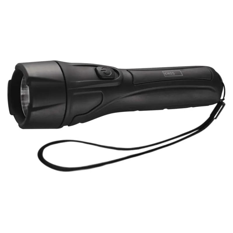 Фенерче LED 55lm 125м 16ч батерии 2× AA пластмаса IP20 EMOS, P3210