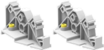 Комплект основи за 4 шини 20x5мм Arnocanali, ARNOCANALI, BB420
