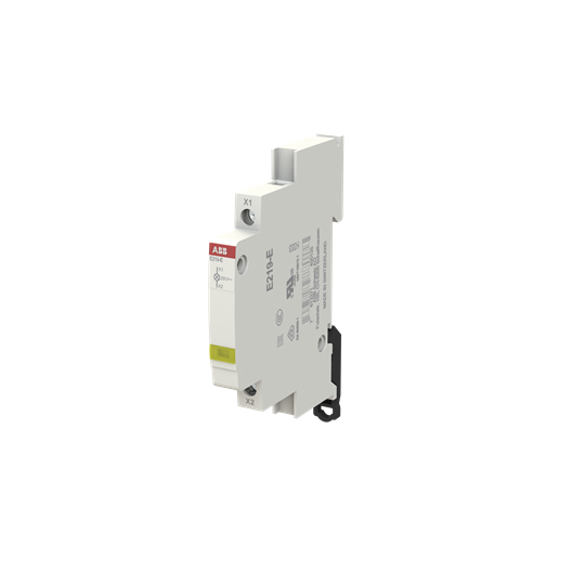 Индикатор DIN жълт с LED UnLED E219-E 1/2 модул 115-250V AC АВВ, ABB, 2CCA703403R0001