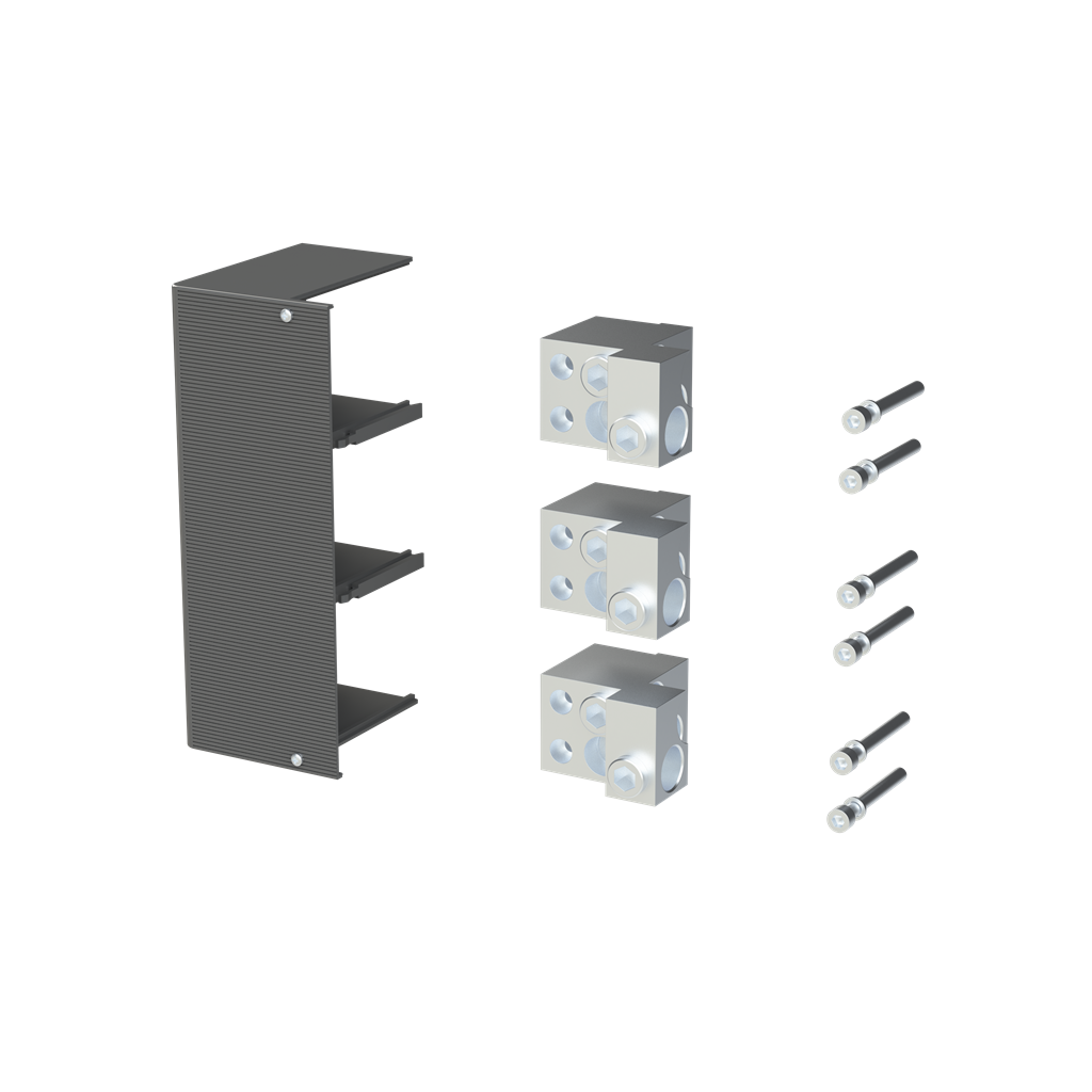 Комплект клеми FC за Cu и Al проводници 3x70 до 185mm2 XT6 3 бр. ABB, 1SDA104752R1