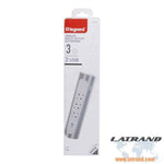РАЗКЛОНИТЕЛЕН ЪГЪЛОВ 3х ШУКО+USB A+C LEGRAND - БЯЛ/АЛУМИНИЙ