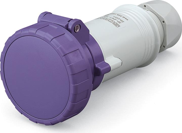 Промишлен щепсел 3P 16A 20-25V IP66 серия IEC309 Scame, SCAME, 335.1609