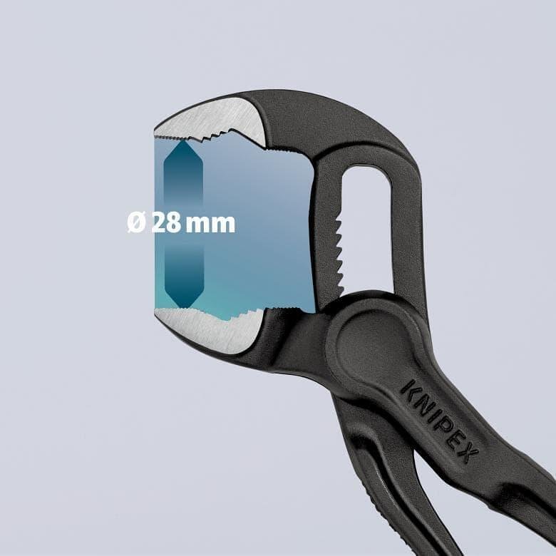Клещи раздвижени Cobra, ръкохватка 100мм, Knipex - K8700100