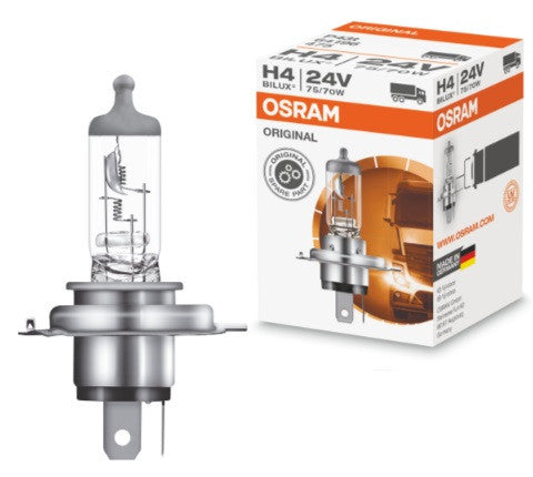 АВТОМОБИЛНА ЛАМПА 64196 H4 75/70W 24V P43t BOX OSRAM
