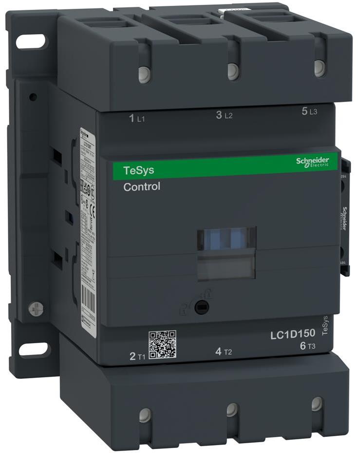 Контактор TeSys D 3P 75kW (150A AC-3) 1NO-1NC 230V 50/60Hz SE, SCHNEIDER ELECTRIC НИСКО НАПРЕЖЕНИЕ, LC1D150P7