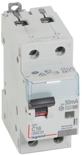 ДТЗ комбинирана DX3 1P+N 16A крива C 30mA тип F 10kA 2 мод. Legrand, LEGRAND НИСКО НАПРЕЖЕНИЕ, 411094