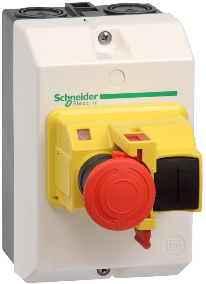 Кутия за моторна защита TeSys GV2ME IP55 с авариен стоп SE, SCHNEIDER ELECTRIC НИСКО НАПРЕЖЕНИЕ, GV2MCK04