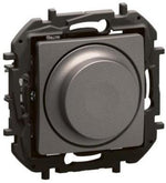 Димер ротативен R=5-300W L=5-300VA LED=5-75VA цвят Сив Niloe New Legrand, LEGRAND, NP2411MG