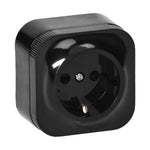 ORNO OR-OE-7205(GS)/B - Контакт, шуко 2P+E, ToDo, 230V, 16A, външен монтаж, IP20, черен