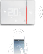 Термостат Smarther 2 с вградено Wi-FI за открит монтаж БЯЛ Legrand with Netatmo, NETATMO с LEGRAND & BTICINO, 49040
