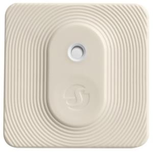 Датчик за влага и температура с батерия IP54 кремав Shelly Blu H&T ZB - 072414, SHELLY, Shelly Blu H&T ZB Ivory