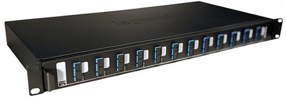 Панел 19" 1U 12x SCD SM зареден LCS3 Legrand, LEGRAND, 32164